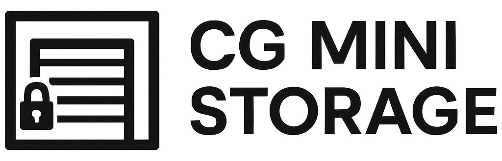 Logo for CG Mini Storage company